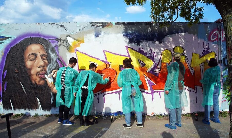 Graffitiworkshop Berlin - From paper sketches to your first wall piece