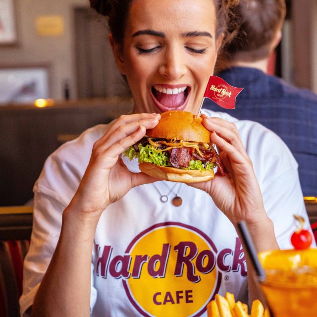 Hard Rock Cafe Berlin with Set Menu for Lunch or Dinner - Two floors of guitars, costumes, and music history