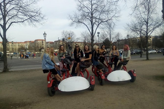 Jetbike Berlin fun bike beer bike - Checkpoint Charlie and Cold War Berlin