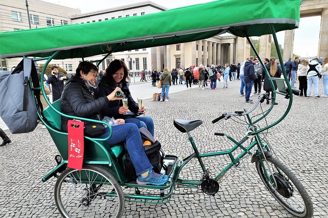 One Up to 3 Rickshaws(6 GUESTS)-Taylor Made Rickshaw Berlin Tour - The Reichstag, Sinti and Roma Memorial, and government district