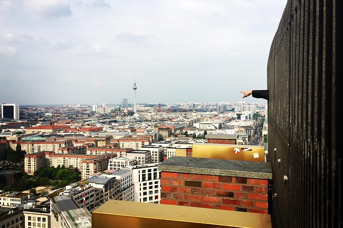 Panoramapunkt Berlin Admission Ticket - The outdoor terrace and Berlin’s changing weather
