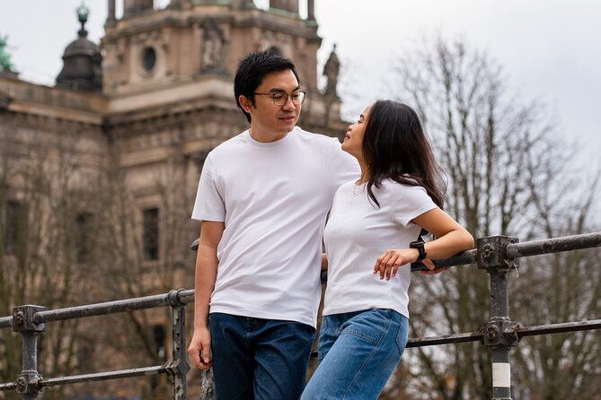 Private Photo Session in the Streets of Berlin - The Spree River and passing boats