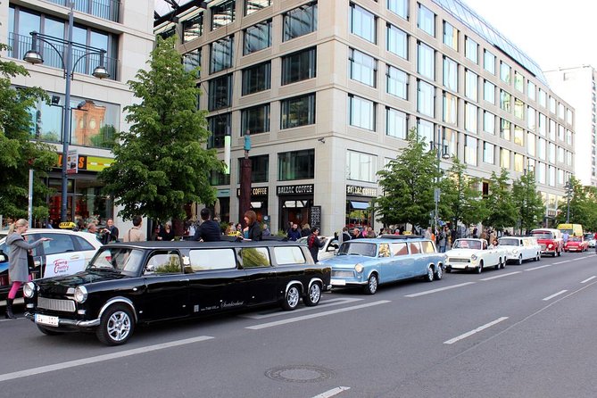 Private Tour: Berlin by Trabant Stretch-Limousine - Museum Island, the Holocaust Memorial, and Brandenburg Gate