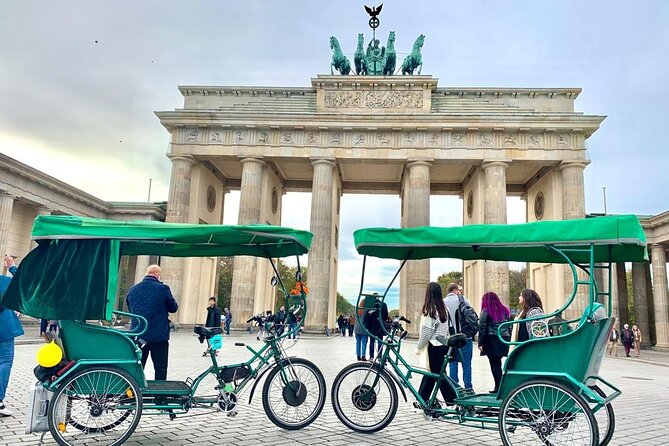 Rickshaw Tour-Cruise Ship guests arrive 9.30 upto 11.30 am Berlin - Starting under the TV Tower at Alexanderplatz