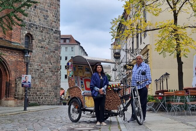 Romantic Berlin Rickshaw City and Photo Tour - incl. pick-up - Potsdamer Platz and the Topography of Terror