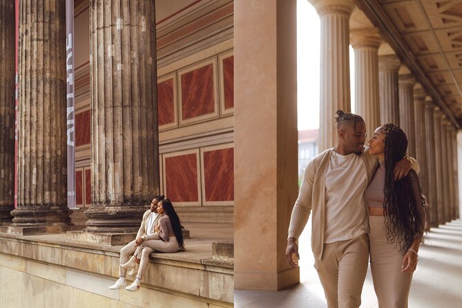 Romantic Couple Photoshoot in the Heart of Berlin - David’s approach to posing and personal moments