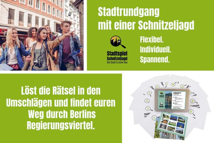 Scavenger Hunt through Berlin's Government District - A puzzle walk from Unter den Linden to the Brandenburg Gate