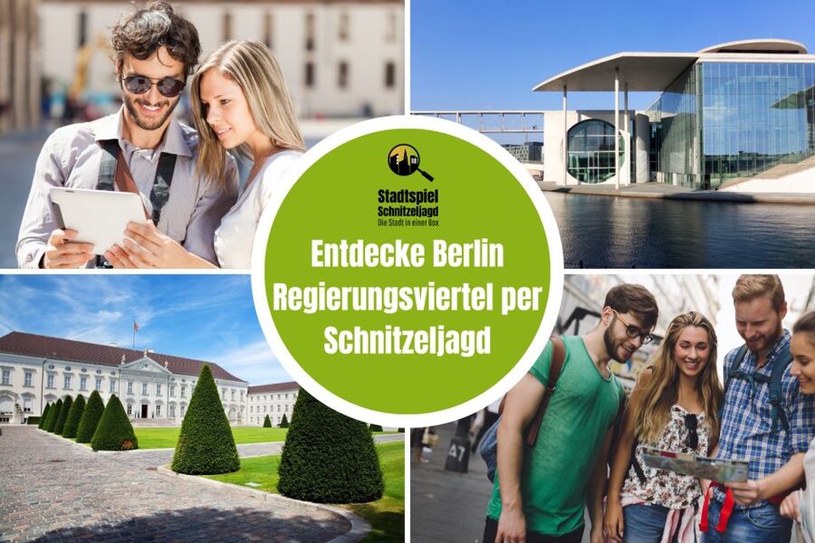 Scavenger Hunt through Berlin's Government District - Reichstag and the modern government district