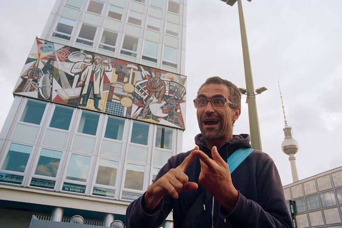 Small Group Walking Tour of East Berlin with a French Guide - Alexanderplatz and the peaceful protests